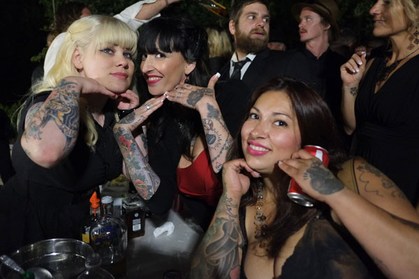 This wedding had the most inked up guests